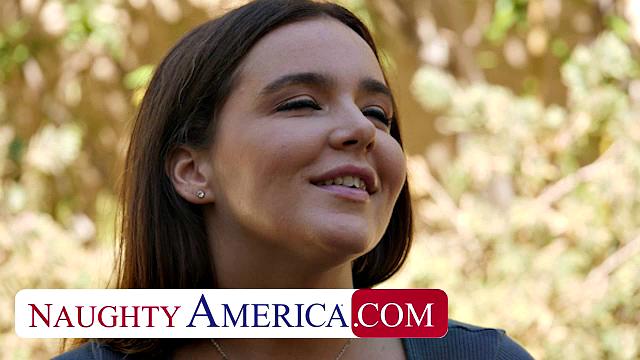 Natasha Nice takes a dick to the tits from a man she just met