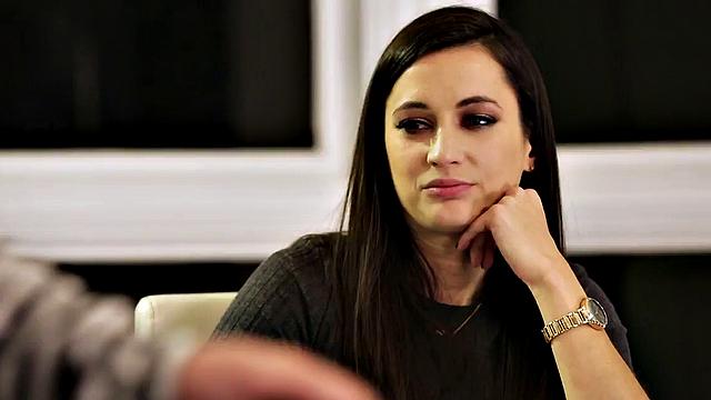 Lesbian squirting duo with two teen BFFs under table