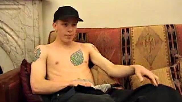 Finding himself home alone one afternoon, hot and hunky guy Shane kicks back and relaxes. Before long, his big fat cock is out, showing off his tight hole as he gets ready to explode.