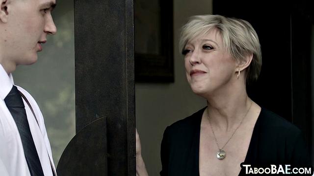 nasty big-titted granny pussy-fucked