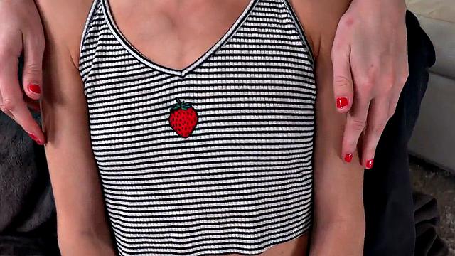 Sweet sluts in POV 3way