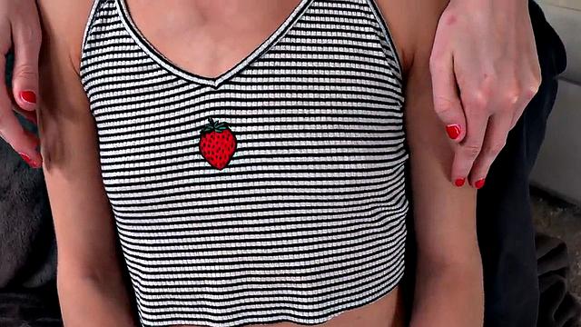 Sweet sluts in POV 3way