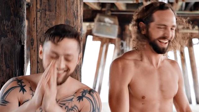 Nympho jock smashed in tight asshole by fucker