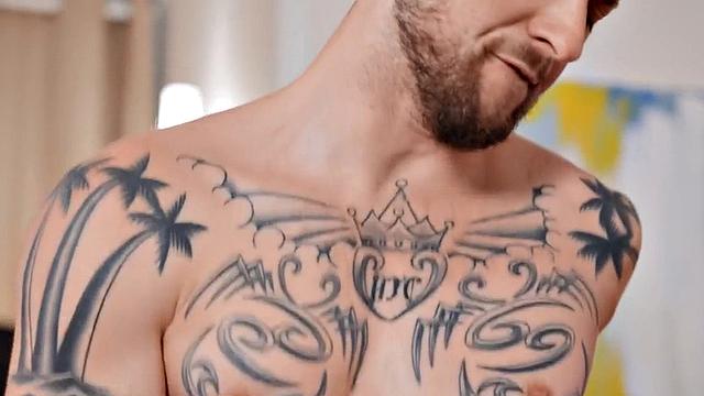 Nympho jock smashed in tight asshole by fucker