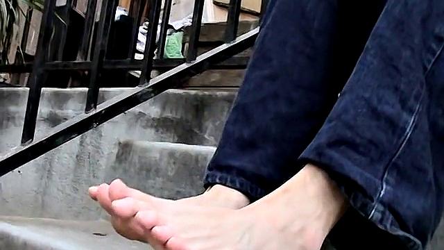Str8 Boy Foot Show Outside - Ian Madrox