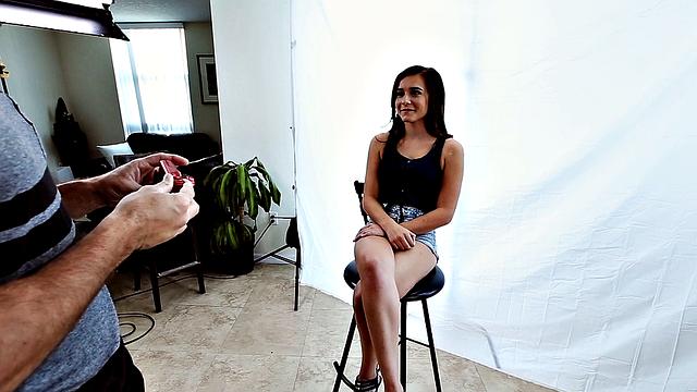 Petite Model vs Huge Cock