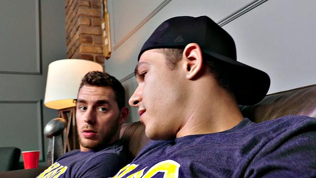 Athletic coed bred in doggy and missionary after rimjob