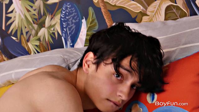 Luis Angel gets wild with another man and rides hard until they both explode