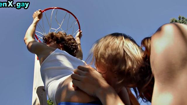 Dirty gay smashed by thick dick in tight hole