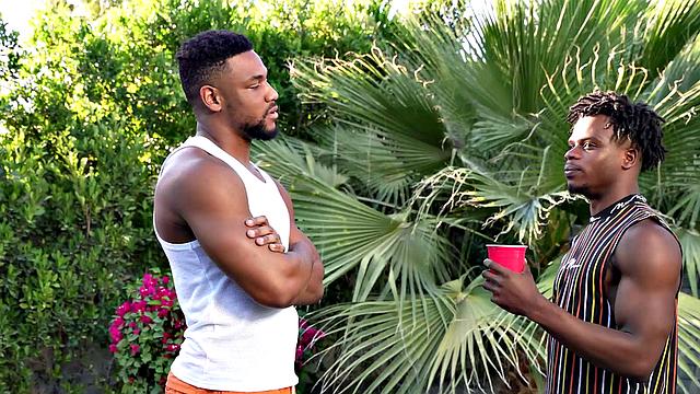 FalconStudios - Party Jock Gets To Ride & Get Barebacked Hard By Hunk's Cock