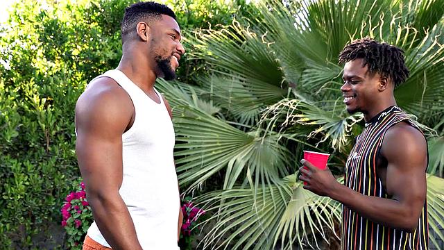 FalconStudios - Party Jock Gets To Ride & Get Barebacked Hard By Hunk's Cock