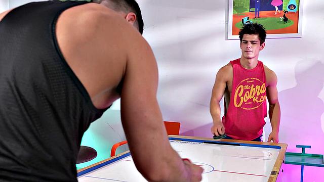 FalconStudios - Party Jock Gets To Ride & Get Barebacked Hard By Hunk's Cock