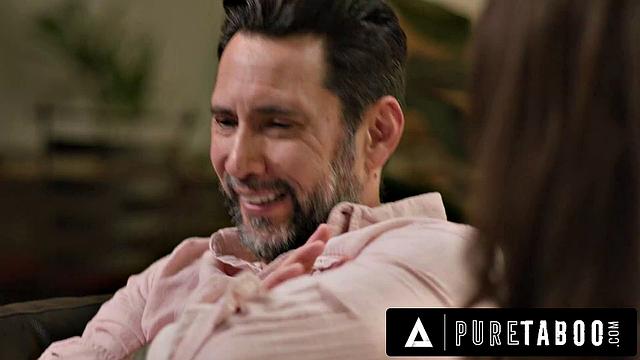 PURE TABOO Aria Sloane Must OBEY Dominant Pervert Stepdad To Get What She Wants