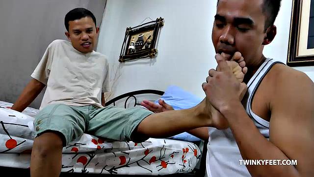 JR and Alex Horny For Feet