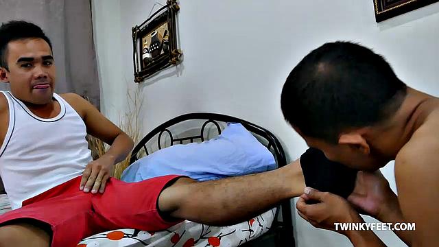 JR and Alex Horny For Feet