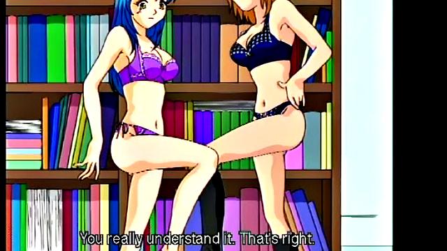 Redhead dominatrix spanks and punishes her slave with glasses on in a kinky threesome