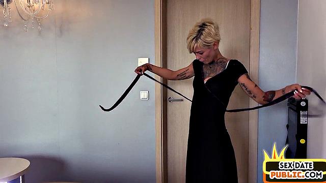 Public POV German MILF gets fucked in hotel after outdoor oral