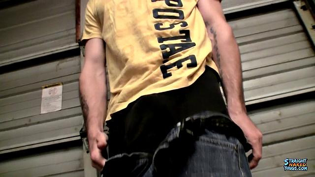 Pissing & Stroking With Hung Nolan - Nolan