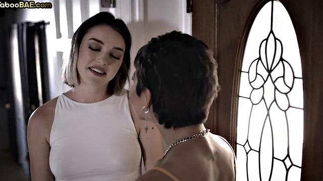 Ebony Lesbos tribbing each other with GF