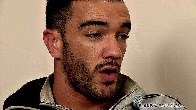 Alejandro Alvarez strokes hard and teases for the camera