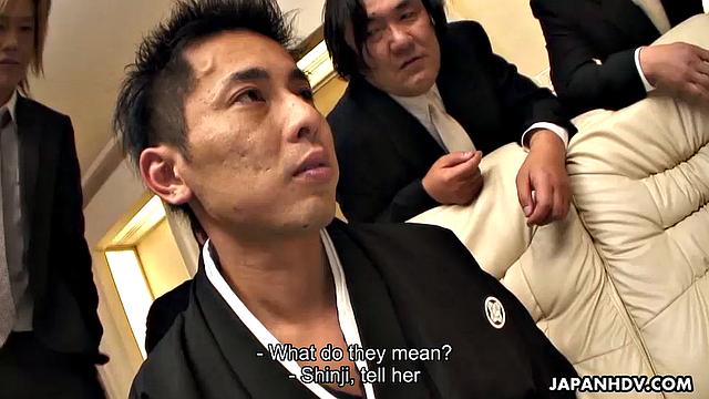 Yui Ayana gets fucked hard by many guys