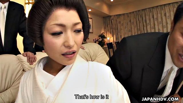 Yui Ayana gets fucked hard by many guys