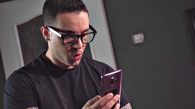 BF drills Asian chick's tight ass in sexy black lingerie and high heels