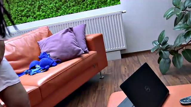 Watch this tattooed Czech chick pay her landlord with sex in POV