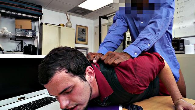Real ebony assdrilling subordinate