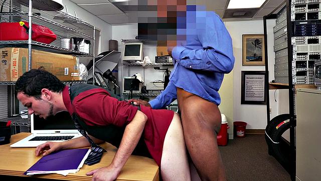 Real ebony assdrilling subordinate