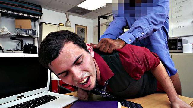 Real ebony assdrilling subordinate