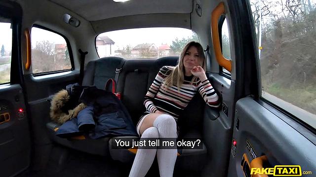 Cheating Babe on Backseat