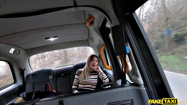 Cheating Babe on Backseat