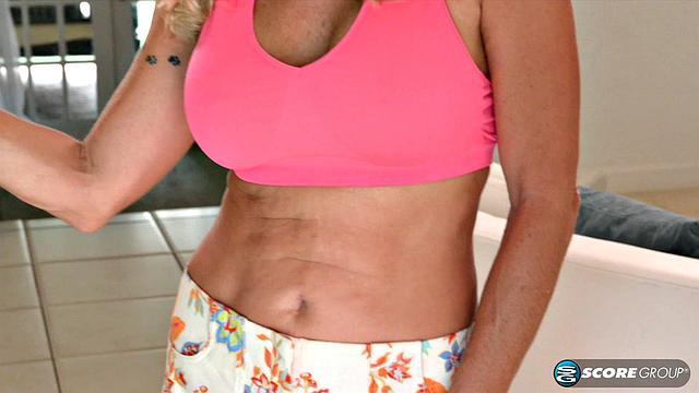 50-year-old Dani Dare hooks up with a 23-year-old