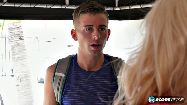 50-year-old Dani Dare hooks up with a 23-year-old