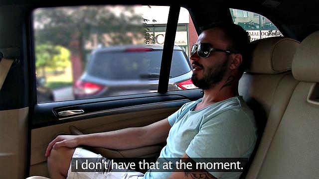 Brunette Cabbie Fucked in Car Trunk