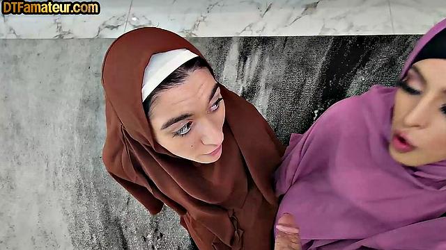 Nasty hot bae cockriding her BF