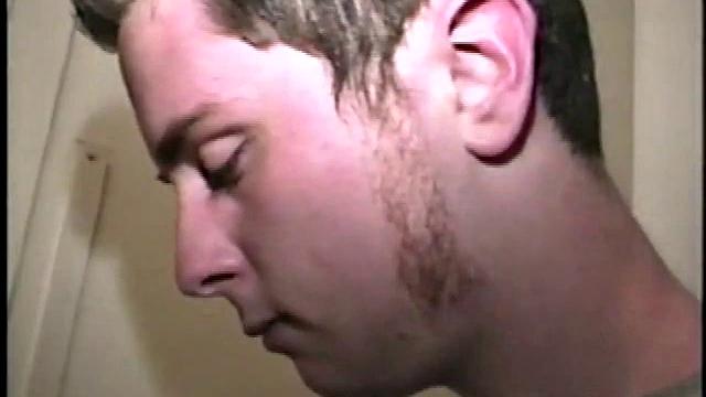 Boy-next-door spreads his new straight porn magazine on top of the washing machine and pulls his cock out of the fly.