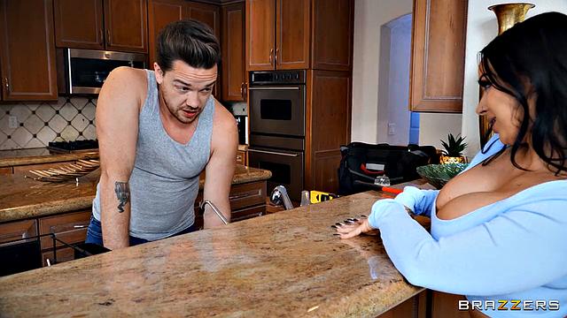 Handyman Stepdad Gets Fucked