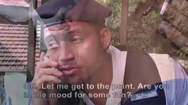 Bernaldo Pires invites Carlos de Olivira over to spice up the day. The good looking Carlos is quickly on his knees trying to service Bernaldo's huge cock. After Carlos has spent enough time on his dick, Bernaldo turns him around to play with his ass.