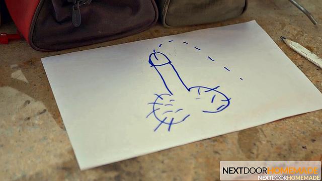 NextDoorHomemade - Asian Twink Makes Love Outdoors with Cute Jock