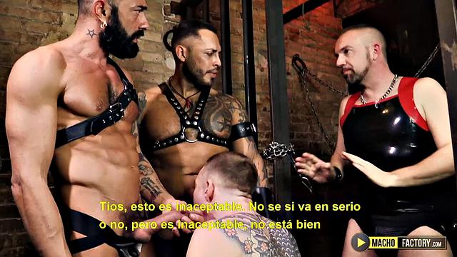 A fugitive gets chased by police, but some hungry bottoms get in the way. - Redada xxx1 (2nd part)