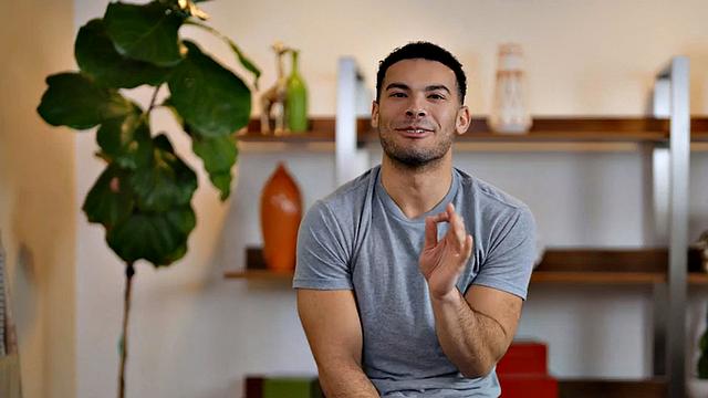 Amateur jock solo masturbating after casting