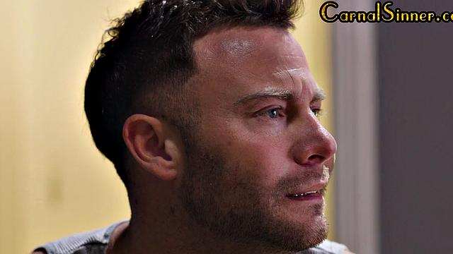 Big ass deepthroat babe gets pussy-fucked in garage by car