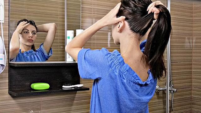 Dildo helps take a shower