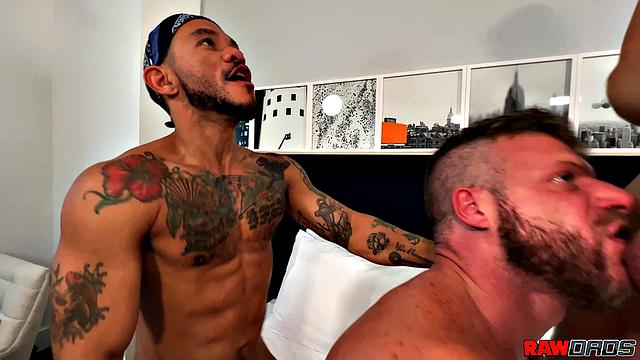 Brian Takes Double Penetration! - Rio Grande, Alex Kof & Brian Bonds