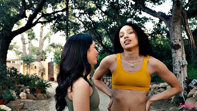Jogging Into Threesome