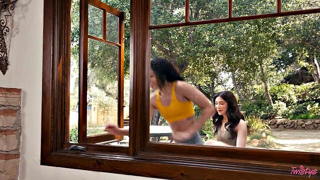 Jogging Into Threesome