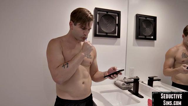 Stunning ink babe smashed by lover