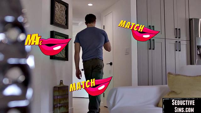 Stunning ink babe smashed by lover